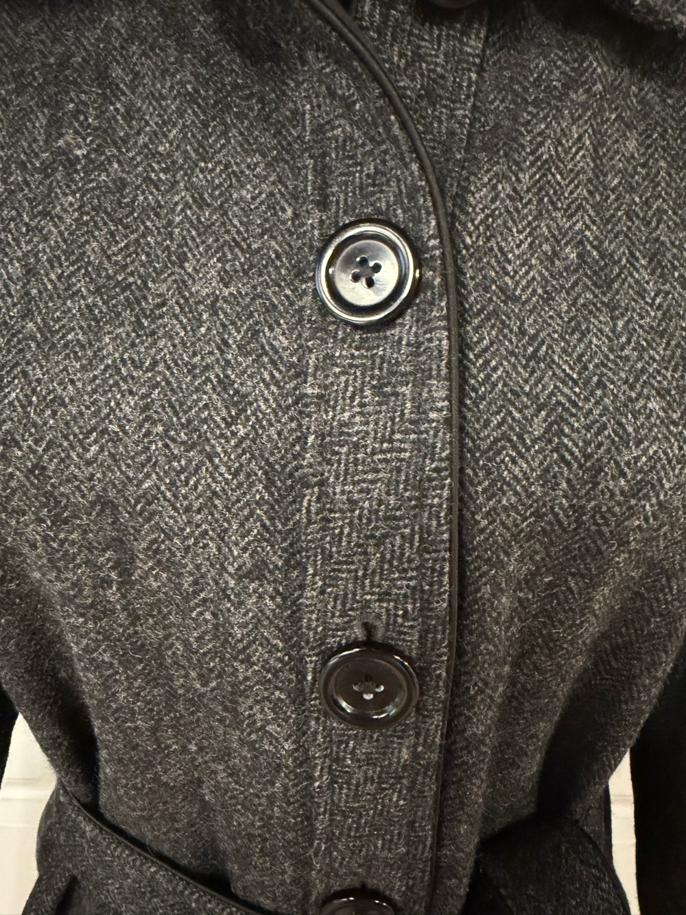 Talbots Wool Belted Jacket - Picture 5 of 8